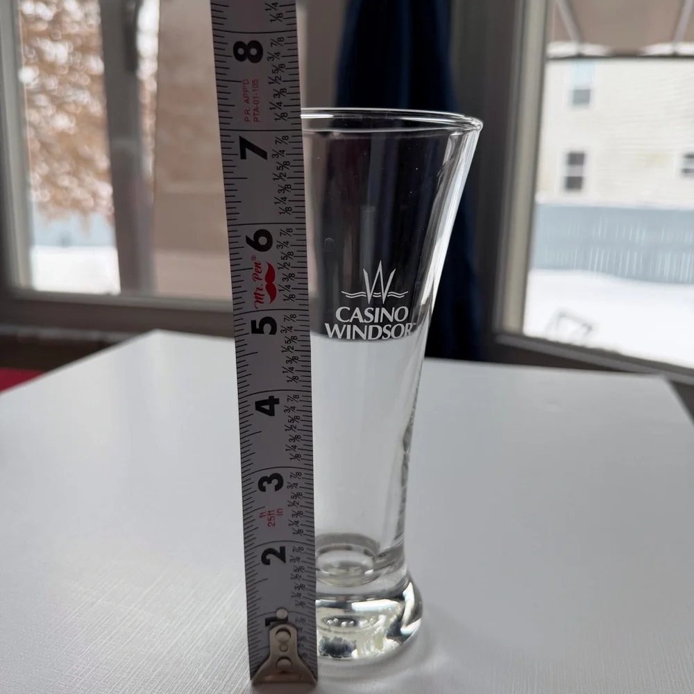 VTG Casino Windsor clear‎ Pilsner beer alcohol glass